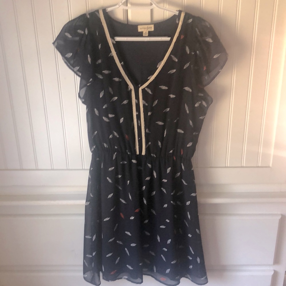 Medium navy blue dress